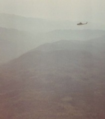 Helicopter over Viet Nam