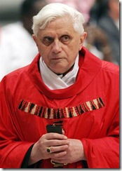 Benedict as Cardinal Ratzinger